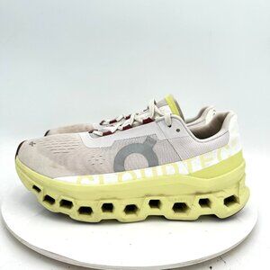 On Cloudmonster Swiss Engineering Women Sz 10 61.97783 Frost Acacia Running Shoe